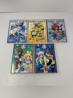 Magic User's Club! Maho Tsukai Tai TV Vol 2 3 4 5 6 Anime DVD Lot Anime Works